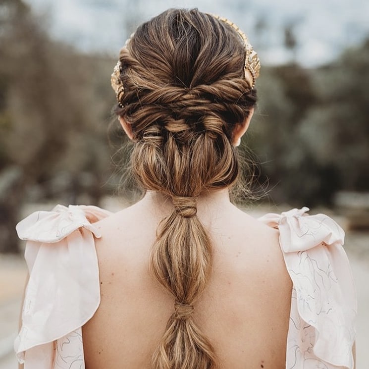 Peinados Faciles Para Novias Con Melena Muy Larga Foto 1