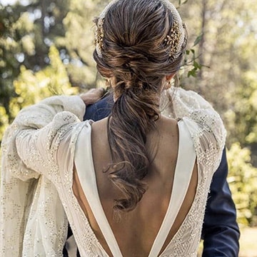 Por qué la coleta es el peinado preferido de las novias más estilosas   Foto 1