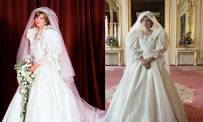 Cómo fue crear el vestido de novia de Lady Di para 'The Crown', contado por su diseñadora