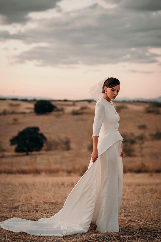 Vestidos De Novia Sencillos Y Atemporales Para Invierno Foto 1