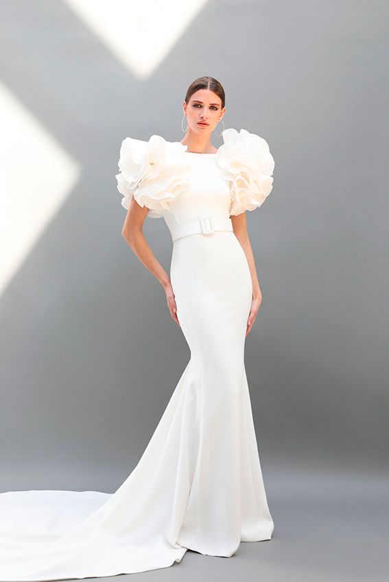 Vestidos De Novia 2021 Inspirados Por Las Tendencias De Moda Flamenca - Foto 1