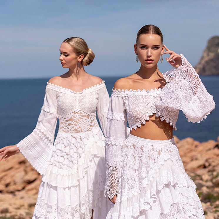 ¿Boda a la vista en 2021? Ibiza inspira los vestidos de novia más bonitos