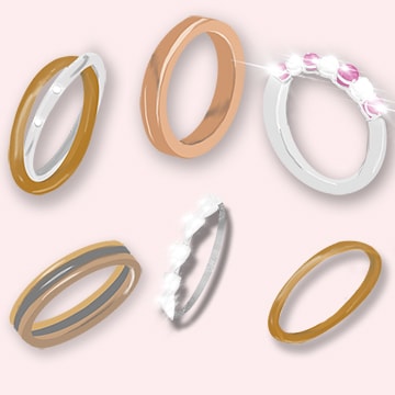 Tipos de alianzas para diferentes estilos de novia - Foto 1 Tipos de alianzas para diferentes estilos de novia - Foto 1