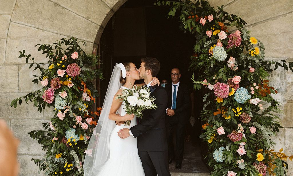 Amaia, la novia (y bailarina) del vestido de cuento y la historia de amor inesperada