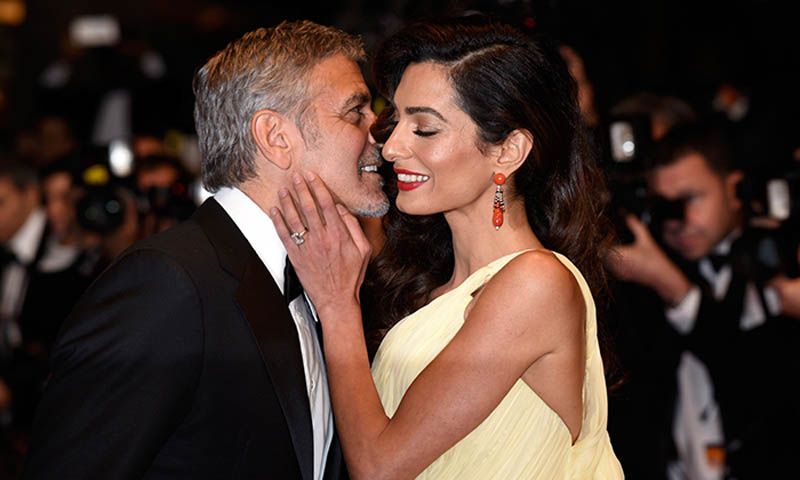 amal clooney anillo compromiso