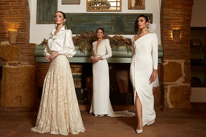 ¿Qué tejidos son los mejores para un vestido de novia de primavera?