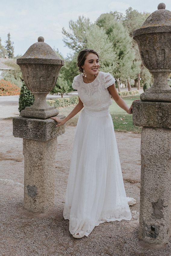 İnsan tuzlu Somutlaştırmak vestido de novia camisa y falda -  shreesuppliers.com