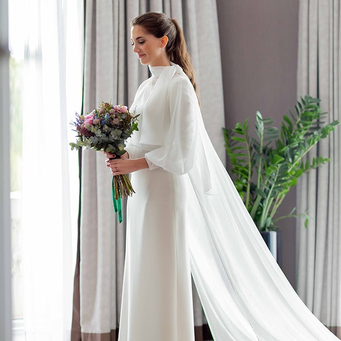 La historia de Sofía, la novia del vestido sencillo que se casó en Madrid