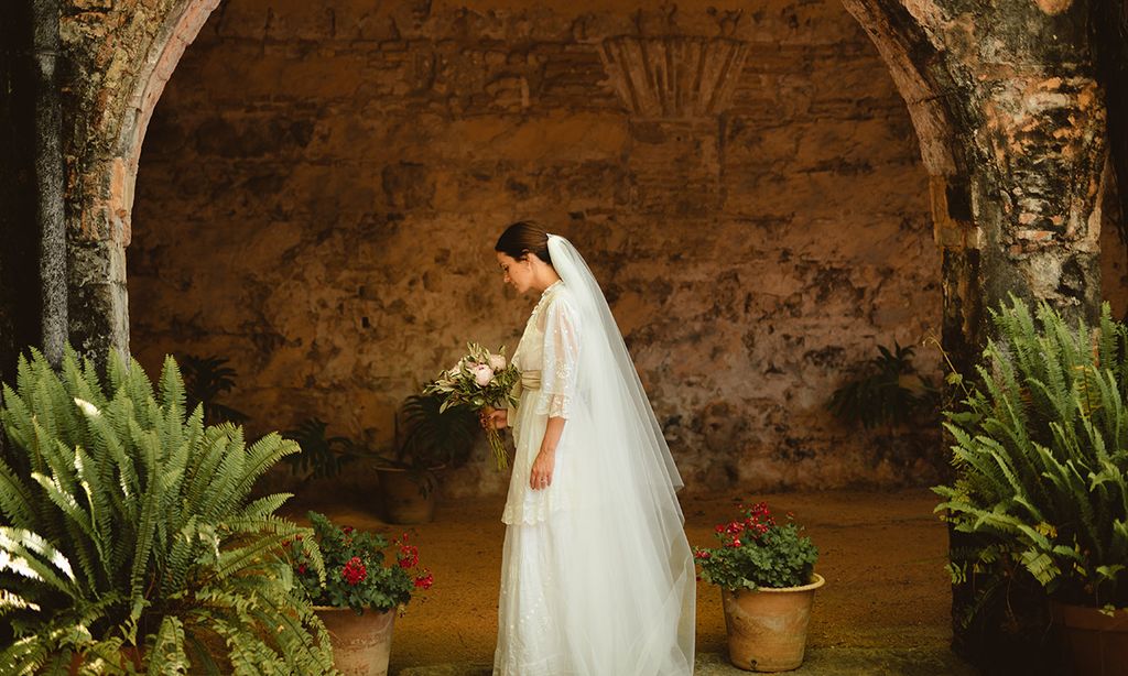Lucía, la novia 'vintage' que se casó en Jerez de la Frontera