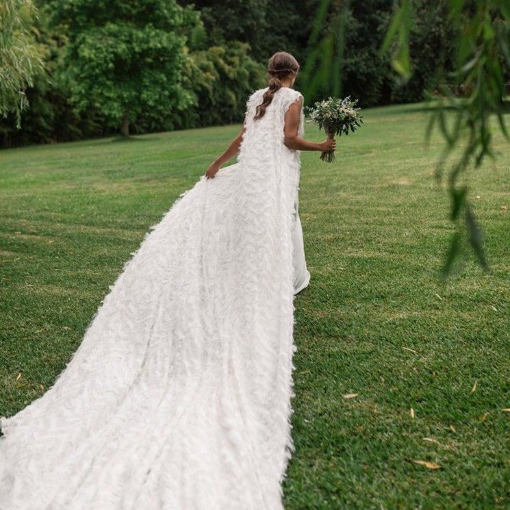Así era el vestido de novia de Belén Esteban