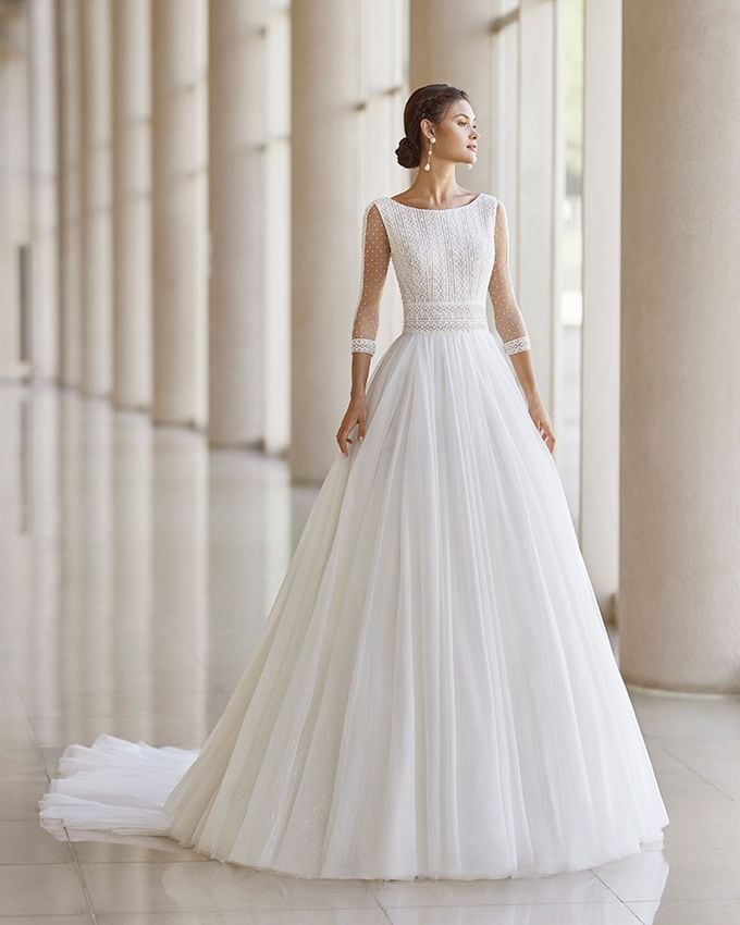 Rosa Clará Vestidos Super Sencillos De Novia Rosa Clará Vestidos