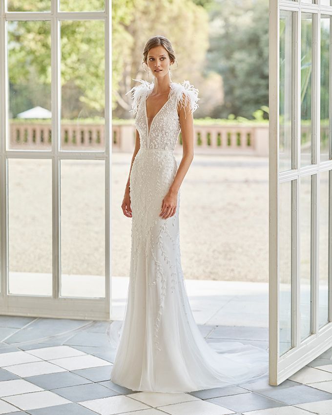 Rosa Clará Gatsby o los vestidos para las novias que sueñan con los años 20  - Foto 1