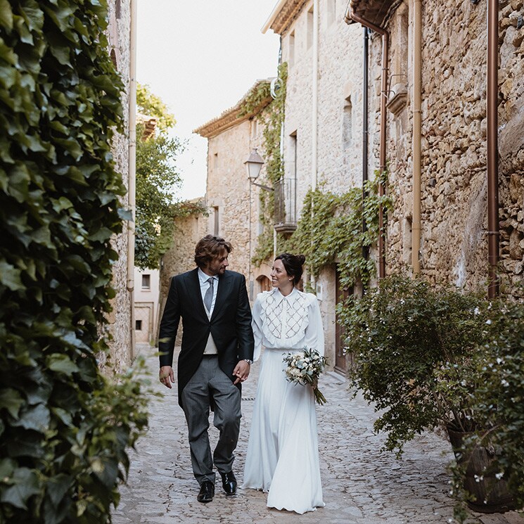 La historia de Beatriz, la novia del vestido especial que se casó en Gerona