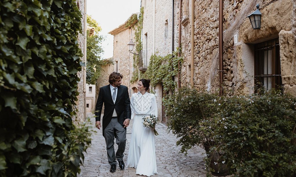 La historia de Beatriz, la novia del vestido especial que se casó en Gerona