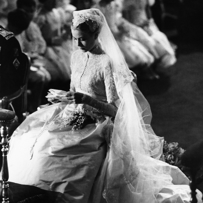 Todas las veces que el vestido de novia de Grace Kelly inspiró a 'celebrities' y princesas
