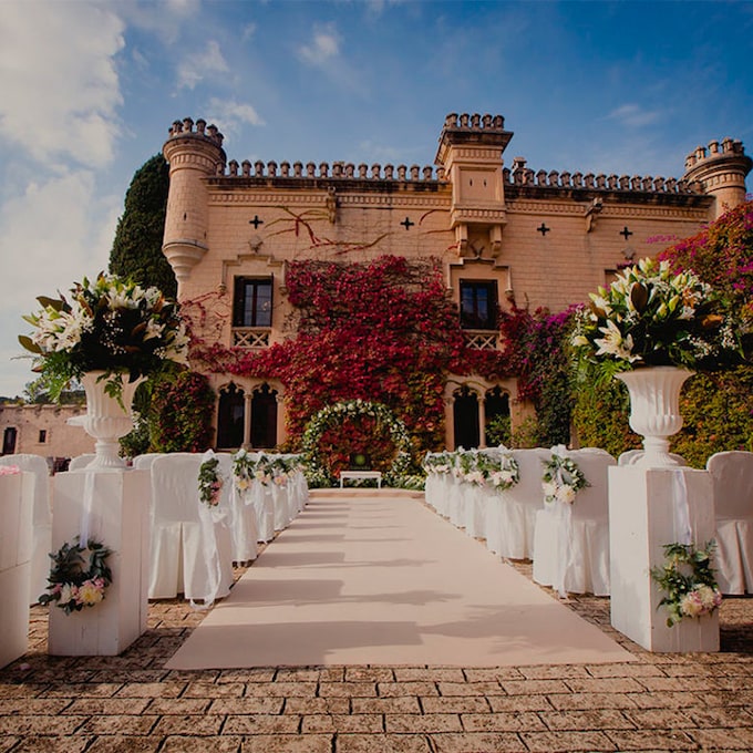 ¡Una boda de cuento! Castillos y palacios en los que casarte en España
