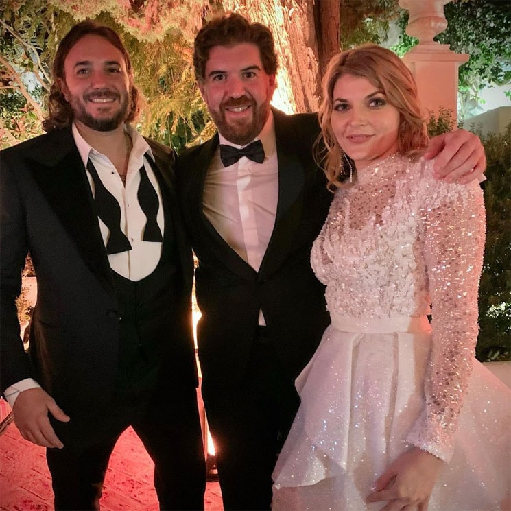 Tres vestidos más para Sophie Karoly: pedrería y brillo en la celebración de su boda con Francisco de Borbón