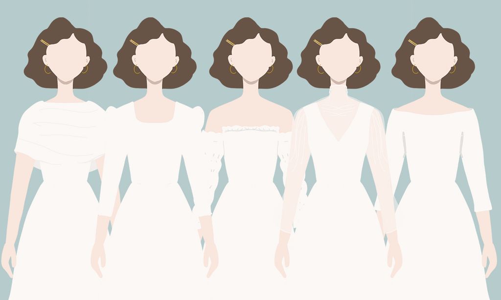 Cinco escotes de novia muy elegantes que nunca pasan de moda