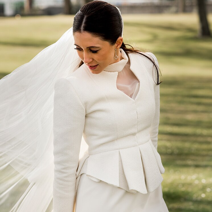 La boda de Marta: tres looks en uno y Albano como invitado de excepción