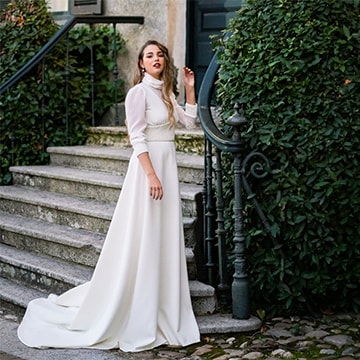 Cuello cisne: la tendencia de las novias virales en - Foto 1