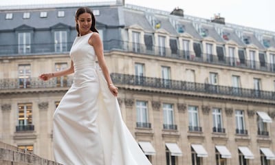 Los vestidos de novia que conquistan París son 'made in Spain'