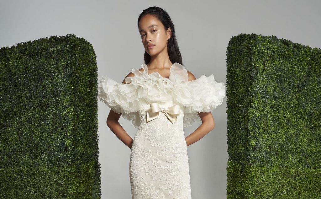 Organza, lazos, tul... La nueva colección nupcial de Giambattista Valli es el sueño de las novias románticas