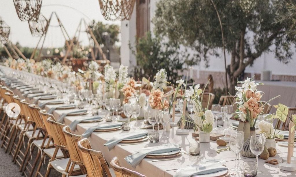 Ideas 'deco' impresionantes para una boda de verano al aire libre