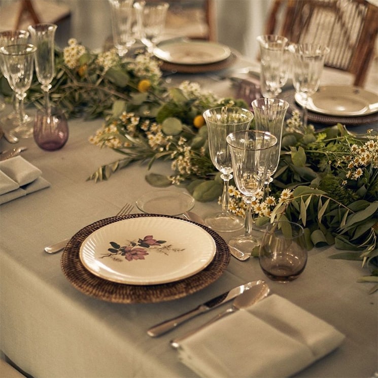 Las vajillas de boda más espectaculares para una mesa con mucho estilo