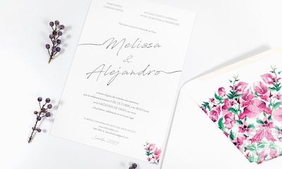Invitaciones de boda bonitas y originales para sorprender a tus invitados