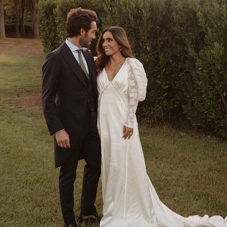 Vestido de novia lencero y decoración estilo 'boho': todos los detalles sobre la boda de Inés Arroyo
