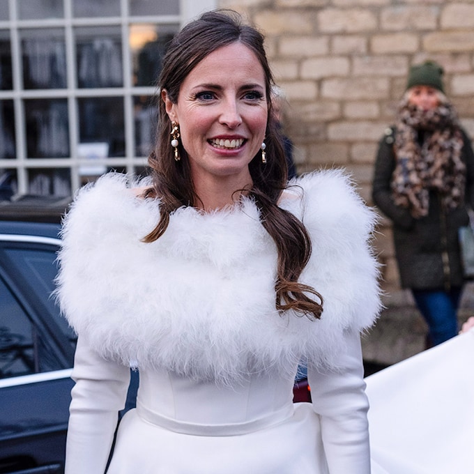 Rose Farquhar, exnovia del príncipe Guillermo, reúne en su vestido de novia las tendencias del momento