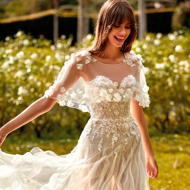 Apúntate a los vestidos de novia bordados: un sueño artesanal