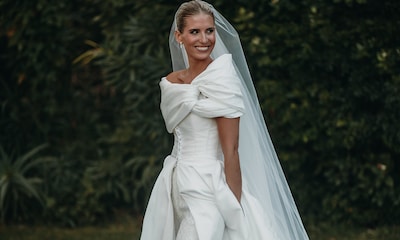 La boda en Marbella de Valle, la novia del look viral con falda y pantalón