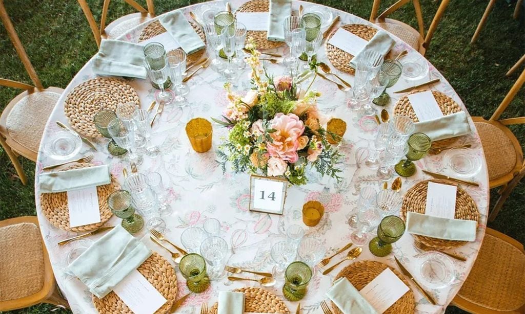 Combinaciones de color que nos fascinan para la decoración de bodas y que todos querrán fotografiar