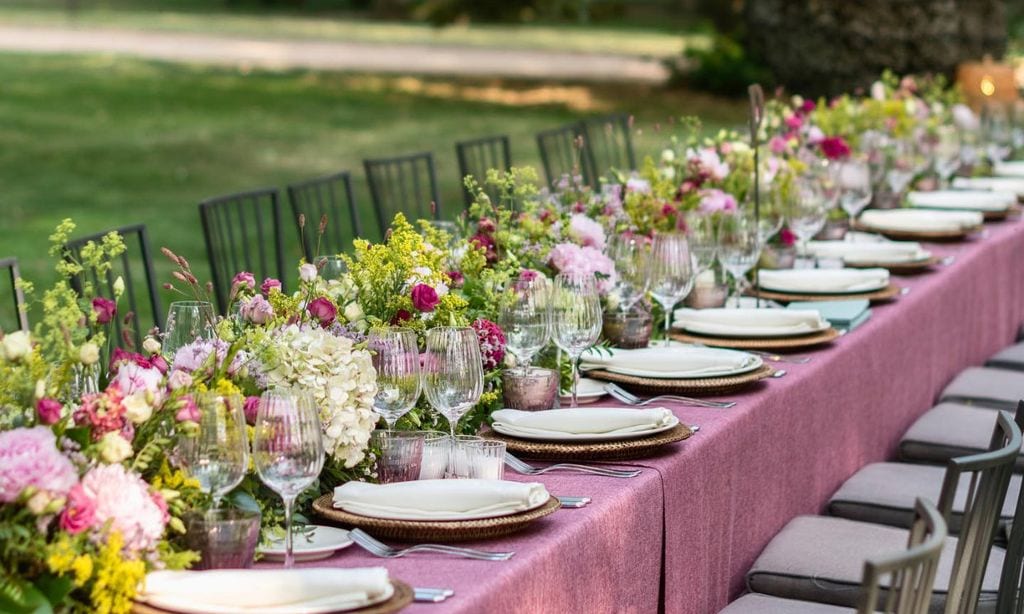 Los centros de mesa para bodas más solicitados son también los más vistosos