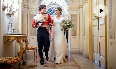 El palacio de Liria expone algunos de los vestidos de novia más icónicos de la Casa de Alba