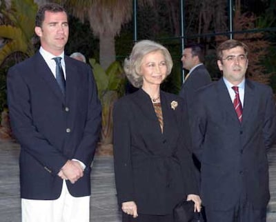 La Reina y el príncipe Felipe en los premios del trofeo de vela Princesa Sofía en Palma de Mallorca