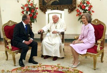 El Papa recibe en audiencia a la Familia Real española