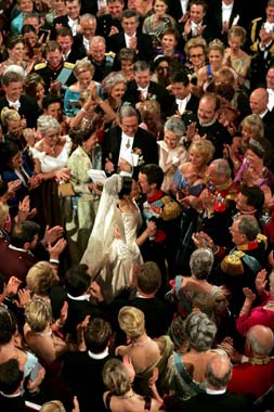 El primer baile del príncipe Federico y la princesa Mary