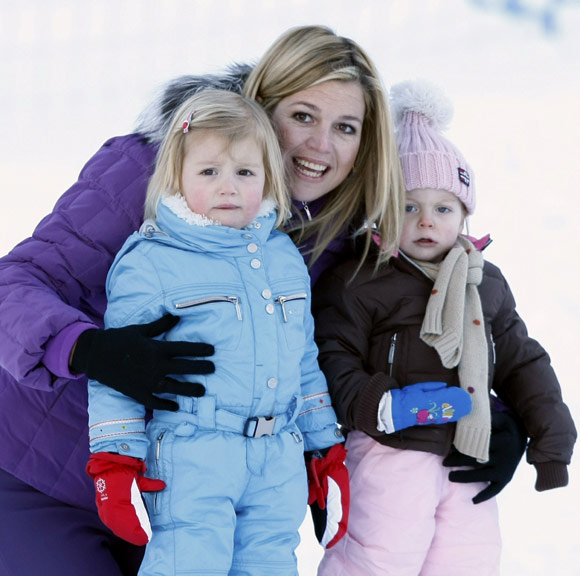 La Familia Real de Holanda disfruta de sus tradicionales vacaciones de invierno en Lech