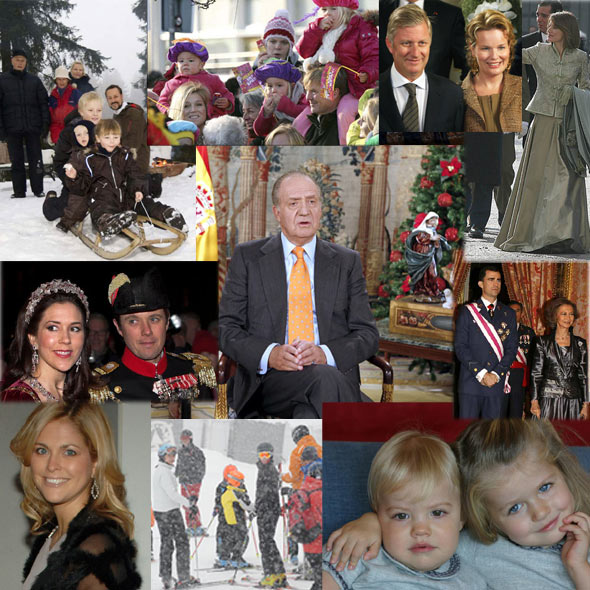 Así celebrarán la Navidad las Familias Reales de Europa