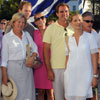 Nicolás de Grecia y Tatiana Blatnik acuden a los ensayos de su boda con la Familia Real griega