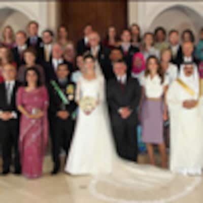 La reina Sofía, Victoria y Daniel de Suecia, el duque de Edimburgo... invitados de excepción en la boda del príncipe Rashid bin Al Hassan, primo del rey Abdalá de Jordania