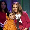 Rania de Jordania vuelve a hacer sonreír a Malala  