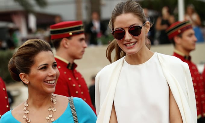 Haya de Jordania y Olivia Palermo 'reinan' juntas en Dubái