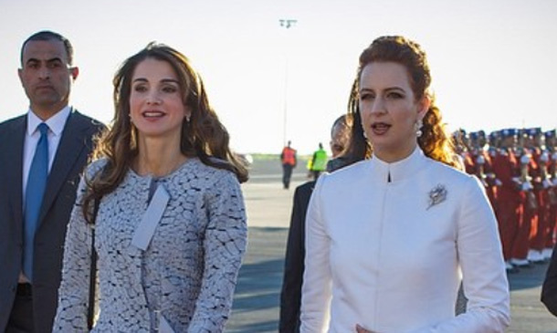 Rania de Jordania y Salma de Marruecos, elegancia con dos 'orientes' diferentes