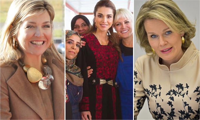 Máxima de Holanda, Matilde de Bélgica y Rania de Jordania celebran el Día de la Mujer
