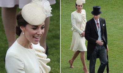 La Duquesa de Cambridge recicla uno de sus trajes icónicos para la emblemática fiesta del jardín del palacio de Buckingham