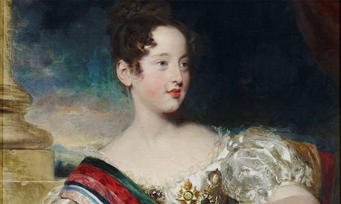 María II de Portugal, ‘la buena madre’