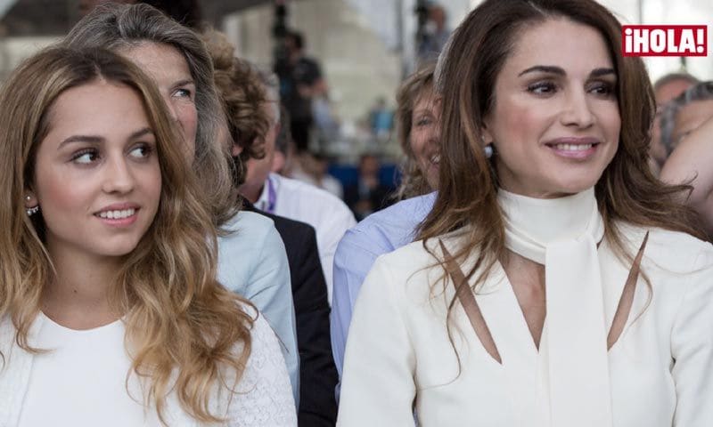 Así es Imán de Jordania, la princesa heredera de la belleza y carisma de su madre, Rania